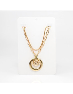 Collar de Cadenas Gold Plates