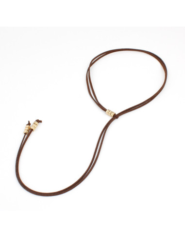 Collar Corbatero de Gamuza Tie
