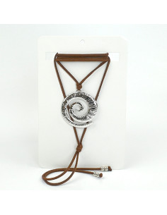 Collar Silver Spiral | Venta mayorista – Infinita