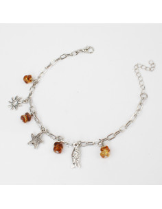 Tobillera de Cadena Summer Charms