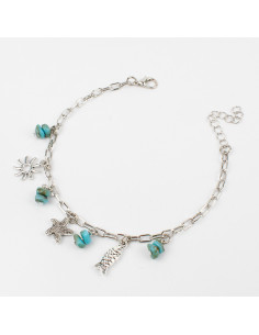 Tobillera de Cadena Summer Charms
