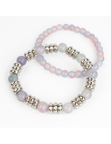 Set Pulseras Elásticas Color New