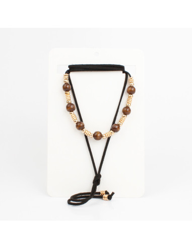 Collar de Gamuza Woods Gold