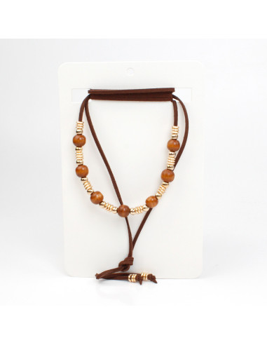 Collar de Gamuza Woods Gold