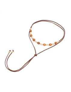 Collar de Gamuza Woods Gold