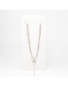 Collar de Cadenas Silver Sun