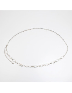 Cinturón de Cadenas Ovals Silver