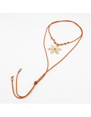 Collar de Gamuza Gold Soleil