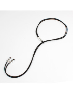 Collar Corbatero de Gamuza Galaxy Stars