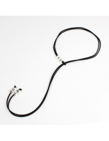 Collar Corbatero de Gamuza Galaxy Stars