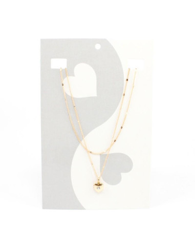 Collar Reliquary Heart | Venta mayorista – Infinita