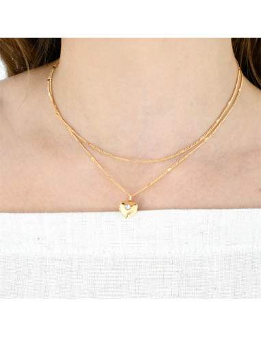 Collar Reliquary Heart | Venta mayorista – Infinita