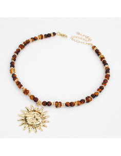 Collar Sun Face | Venta mayorista – Infinita