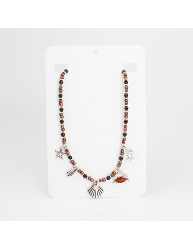 Collar Multicharms Crab | Venta mayorista – Infinita