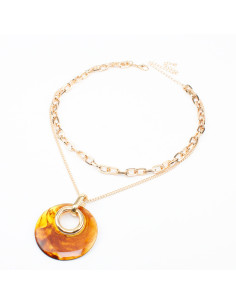 Collar Acrylic Circle | Venta mayorista – Infinita