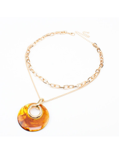 Collar Acrylic Circle | Venta mayorista – Infinita