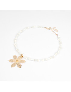 Collar Flower Gold | Venta mayorista – Infinita