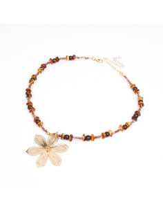 Collar Flower Gold | Venta mayorista – Infinita
