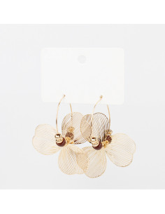 Aros Soleil Golden Petals | Venta mayorista – Infinita