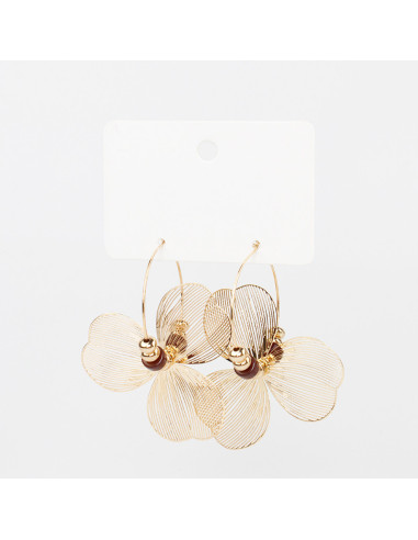Aros Soleil Golden Petals | Venta mayorista – Infinita