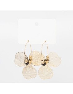 Aros Soleil Golden Petals | Venta mayorista – Infinita