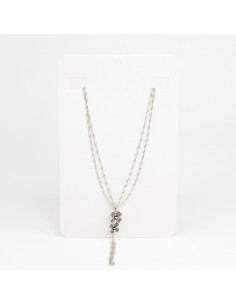 Collar Silver Flower | Venta mayorista – Infinita