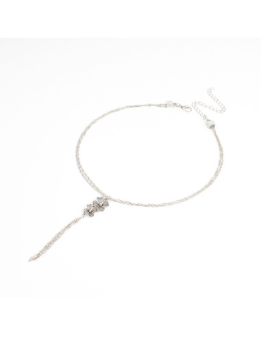 Collar Silver Flower | Venta mayorista – Infinita