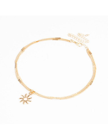 Choker Sun Gold | Venta mayorista – Infinita