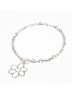 Collar de Cadena Flower
