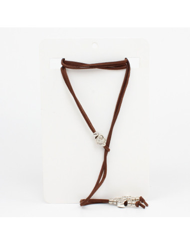 Collar Corbatero de Gamuza Boho Love