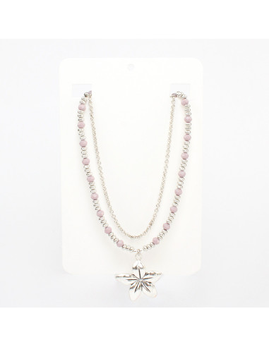 Collar Combinado Hawaii Flower