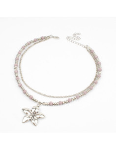 Collar Combinado Hawaii Flower