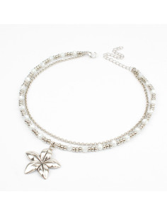 Collar Combinado Hawaii Flower
