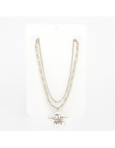 Collar Combinado Hawaii Flower