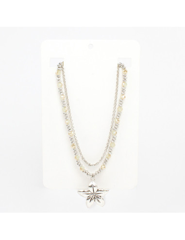 Collar Combinado Hawaii Flower