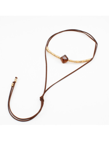 Collar de Gamuza Candy Piece