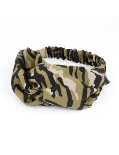 Turbante Zebra Green