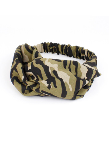 Turbante Zebra Green