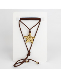 Collar New Textured Star | Venta mayorista – Infinita
