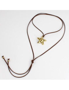 Collar New Textured Star | Venta mayorista – Infinita