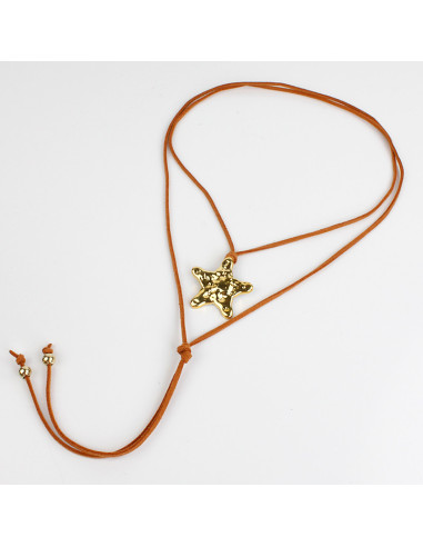 Collar New Textured Star | Venta mayorista – Infinita