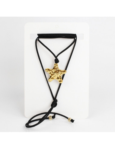 Collar New Textured Star | Venta mayorista – Infinita