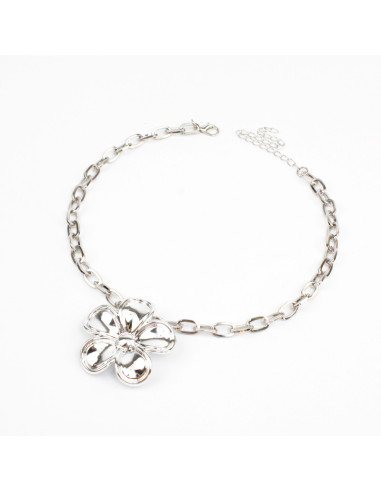 Collar de Cadena Flower Power