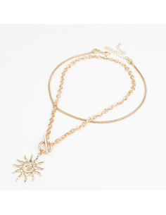 Set de Collares de Cadena Sun Hammered