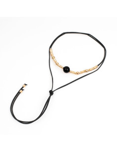 Collar de Gamuza Caramel