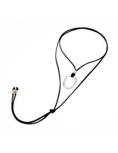 Collar de Gamuza Boho Lines