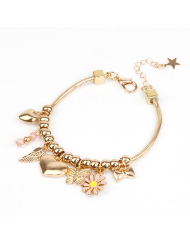 Pulsera Multicharms de Cadena Lovers