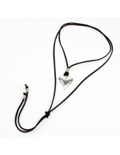 Collar de Gamuza Lovers Heart