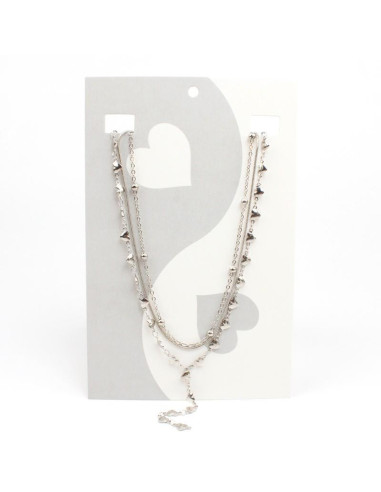 Collar de Cadenas New Love Silver