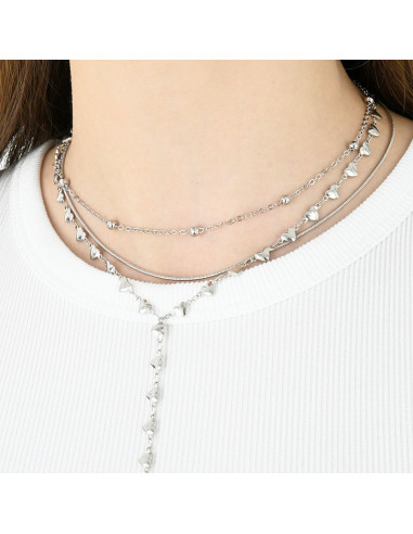 Collar de Cadenas New Love Silver